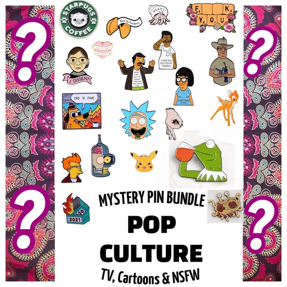 2 PIN MYSTERY BUNDLE - MUST HAVE 12+ LIKES - Picture 4 of 8